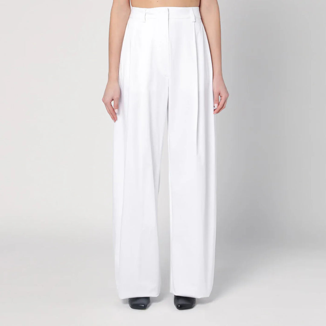 TheLatest - Wide white Billie trousers Brand Pants 42  IT