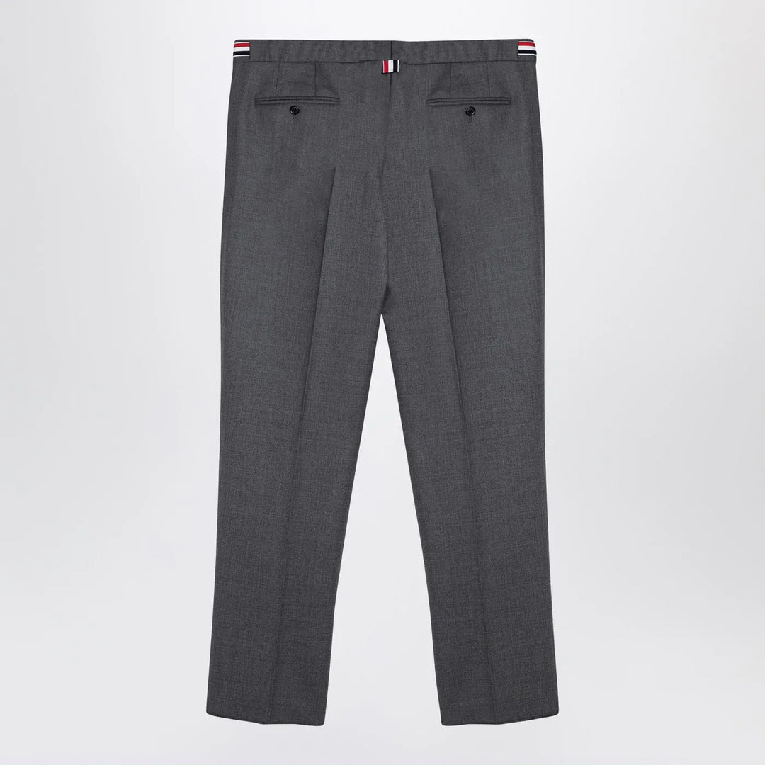 Thom Browne - Grey wool trousers Brand Pants 4