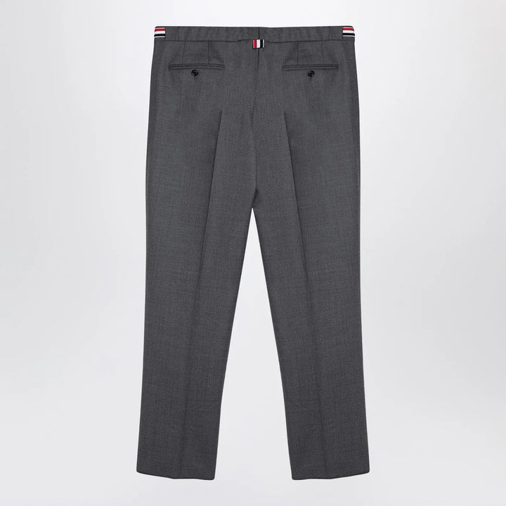 Thom Browne - Grey wool trousers Brand Pants 4