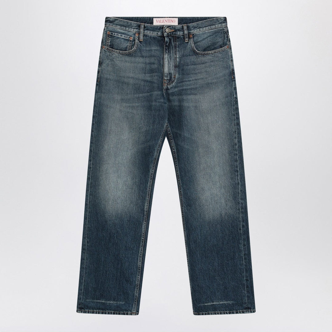 Pants Valentino - Blue washed denim jeans Brand