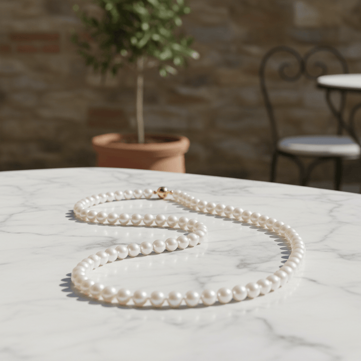Clara Necklace Brand Pearl Necklace