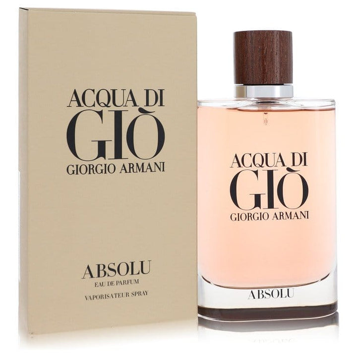 Acqua Di Gio Absolu Eau De Parfum Spray By Giorgio Armani Brand Perfume &amp; Cologne 125 ml Eau De Parfum Spray