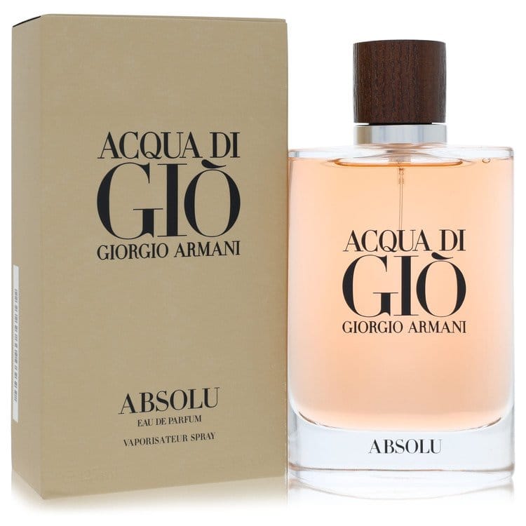 Acqua Di Gio Absolu Eau De Parfum Spray By Giorgio Armani Brand Perfume & Cologne 125 ml Eau De Parfum Spray