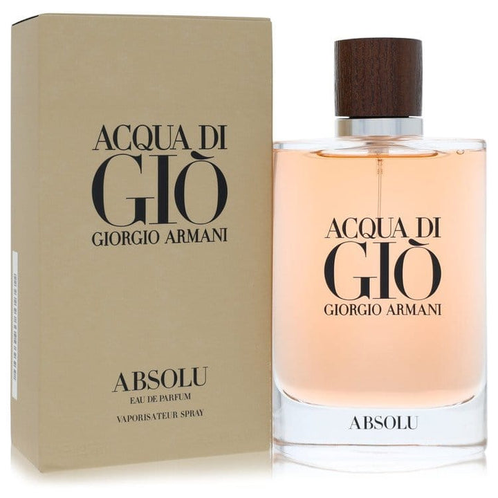 Acqua Di Gio Absolu Eau De Parfum Spray By Giorgio Armani Brand Perfume &amp; Cologne 125 ml Eau De Parfum Spray
