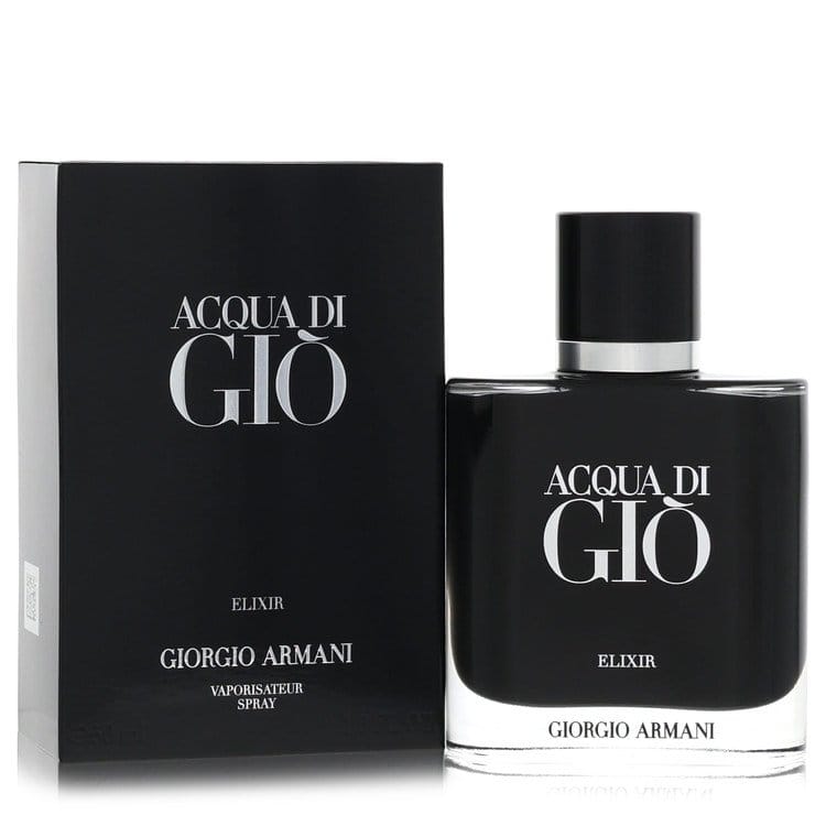 Acqua Di Gio Elixir Parfum Spray By Giorgio Armani Brand Perfume &amp; Cologne 50 ml Parfum Spray