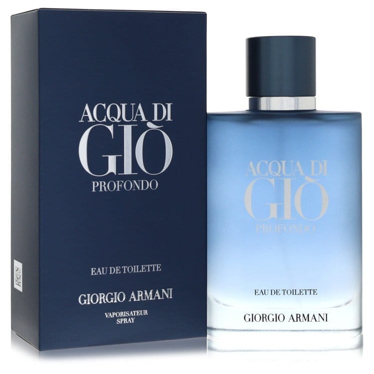 Acqua Di Gio Profondo Eau De Toilette Spray By Giorgio Armani Brand Perfume &amp; Cologne 100 ml Eau De Toilette Spray