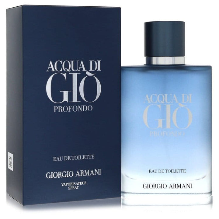 Acqua Di Gio Profondo Eau De Toilette Spray By Giorgio Armani Brand Perfume &amp; Cologne 100 ml Eau De Toilette Spray