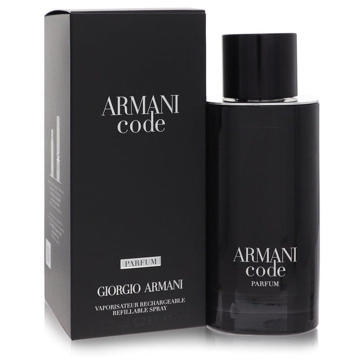 Perfume &amp; Cologne 125 ml Parfum Spray Relillable Armani Code Parfum Spray Relillable By Giorgio Armani Brand