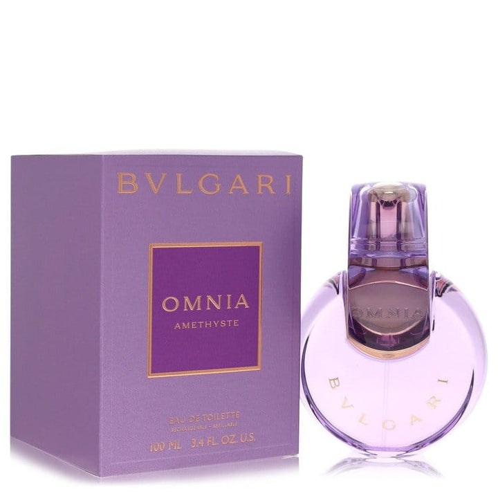 Perfume &amp; Cologne 100 ml Eau De Toilette Refillable Spray Omnia Amethyste Eau De Toilette Refillable Spray By Bvlgari 100ml Brand