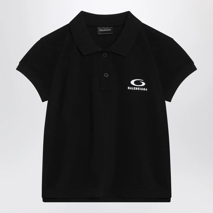 Balenciaga - Black Laurel Classic polo Brand Polo S