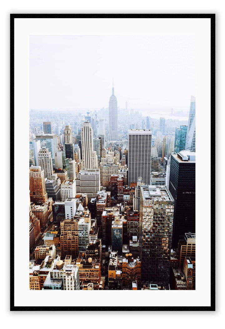 Canvas Print Small		50x70cm / Black Autumn in New York Autumn in New York Framed Print Brand