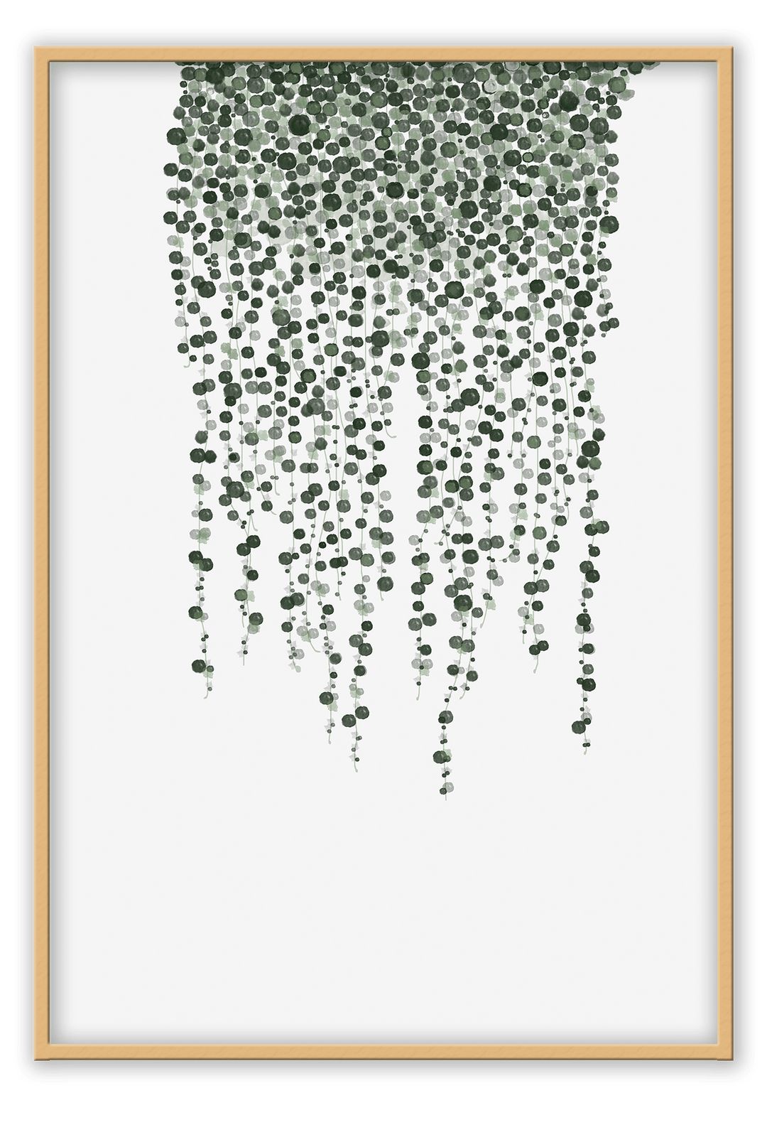Canvas Print 50x70cm / Natural Botanica Botanica Framed Print Brand