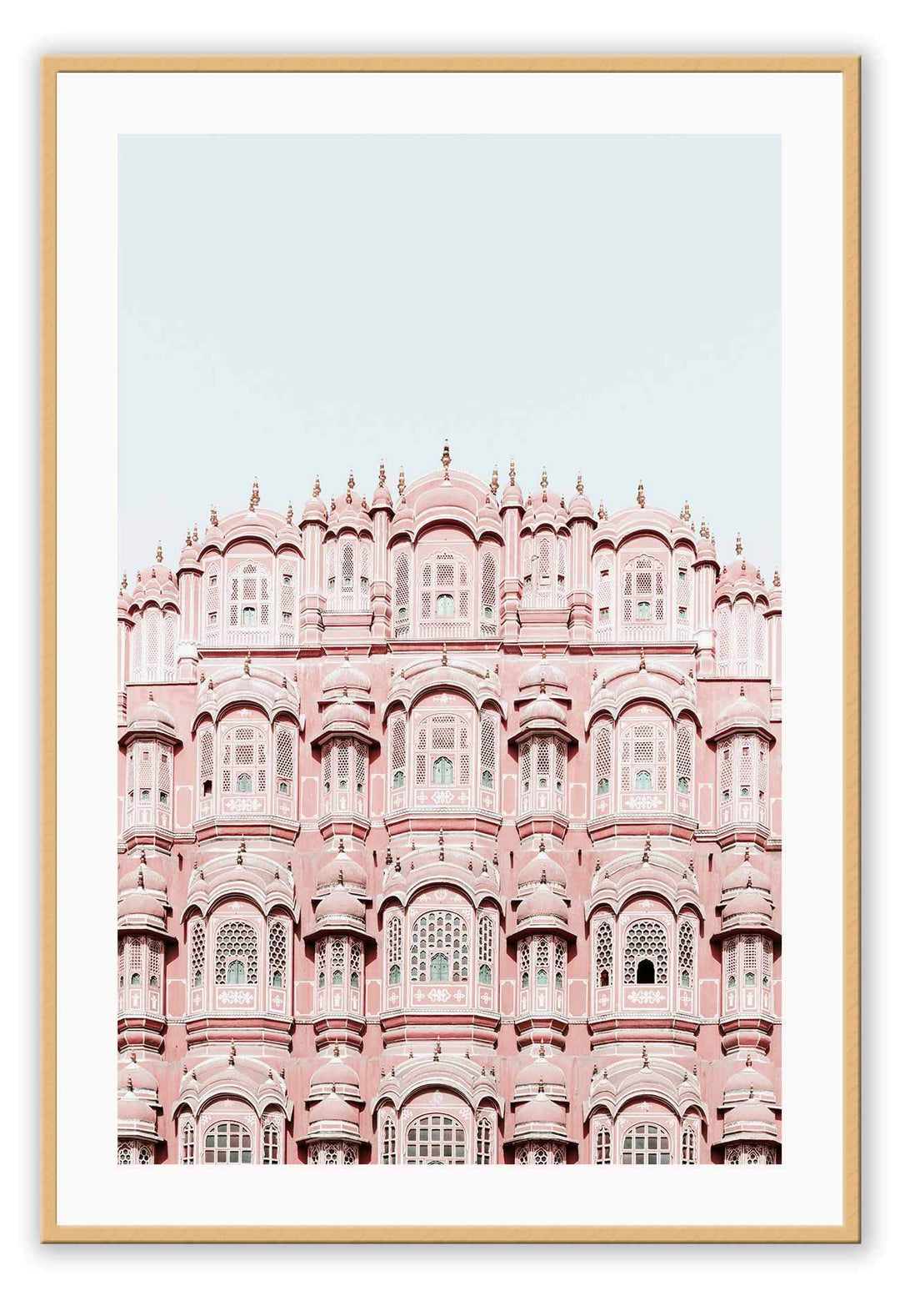 Canvas Print Small		50x70cm / Oak India India Wall Art : Ready to hang framed artwork. Brand