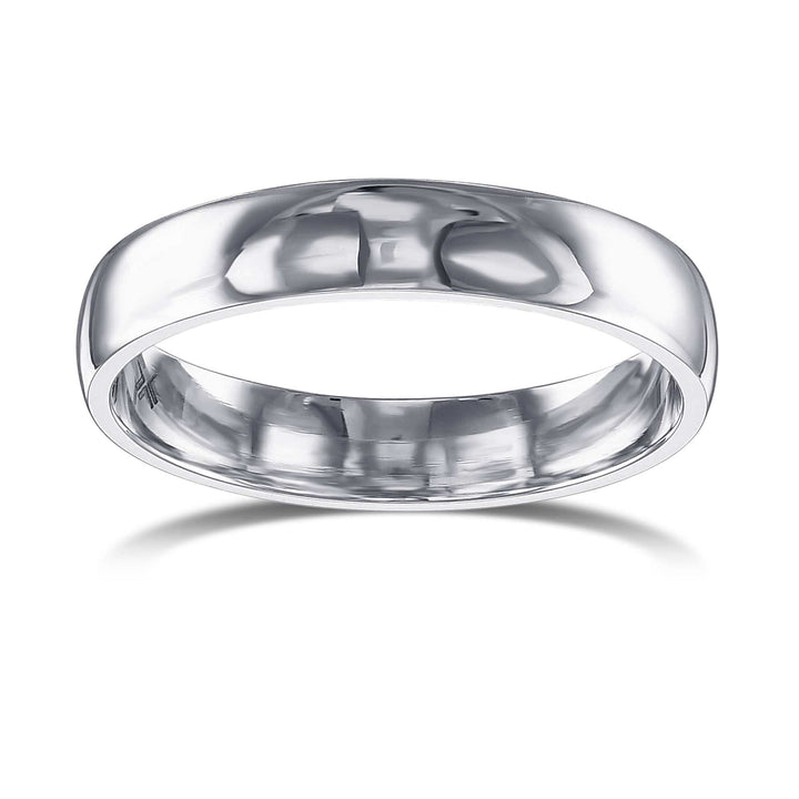 Comfort Fit Domed Wedding Band Brand Ring