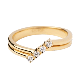 PDPaola Rings Anna Gold Ring Brand