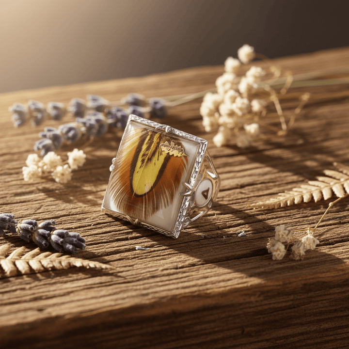 Antonella Piacenti Piuma Silver Ring 925 Brand Rings