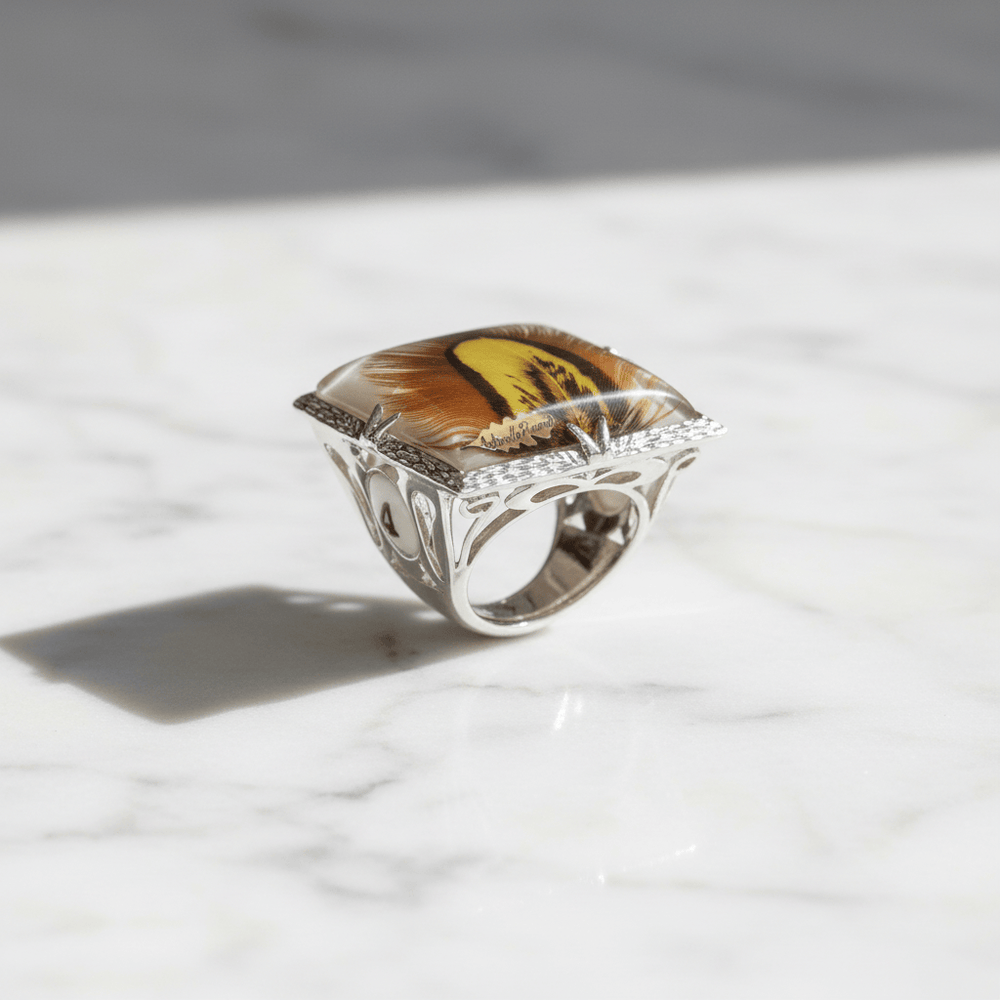 Antonella Piacenti Piuma Silver Ring 925 Brand Rings