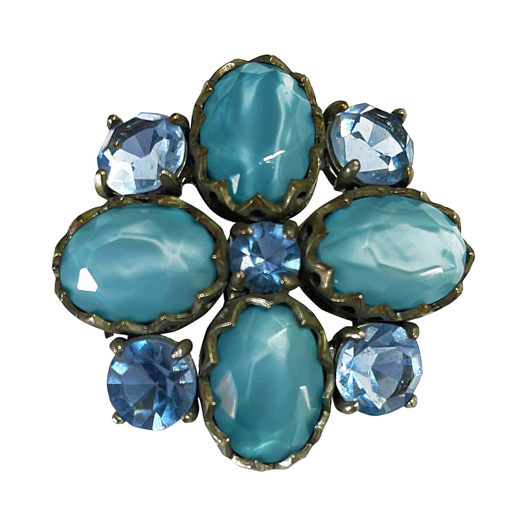 Giora Rings Giora' Samara Fluid Turquoise Precious Stones Ring Samara Ring By Giovanna Raspini Italian Jewellery Designer Giora' Brand