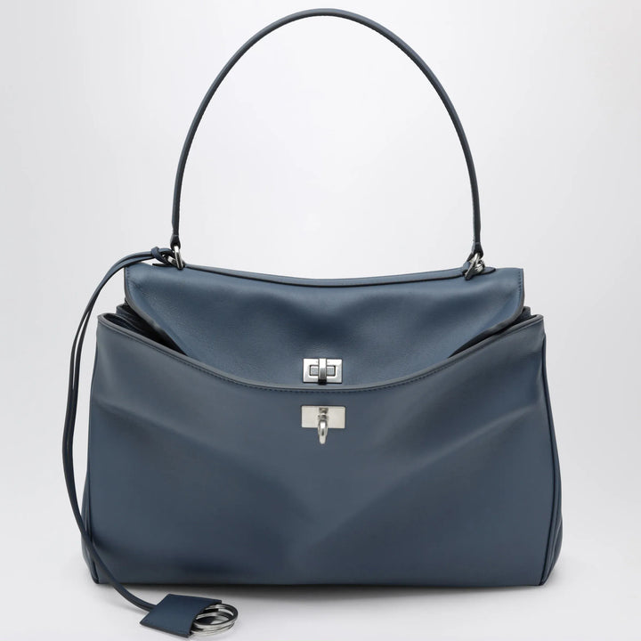 Balenciaga - Rodeo medium light blue smooth calfskin bag Brand Rodeo Bag TU