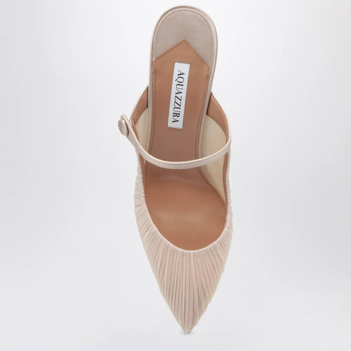 Aquazzura - Voile Mule 75 powder pink Brand Sandals