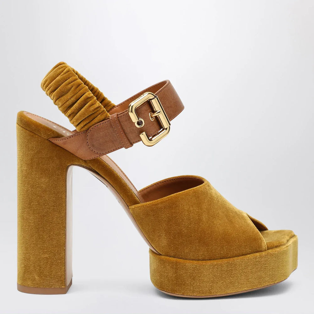 Chloé - Aria platform sandals Brand Sandals 36 IT