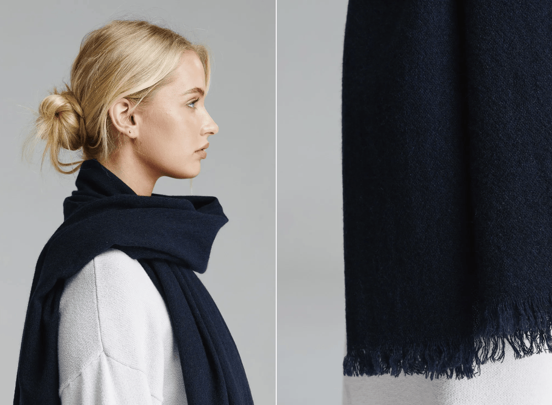 Italian Pure Cashmere Scarves Brand Scarves Ink