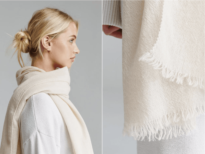 Italian Pure Cashmere Scarves Brand Scarves Sand