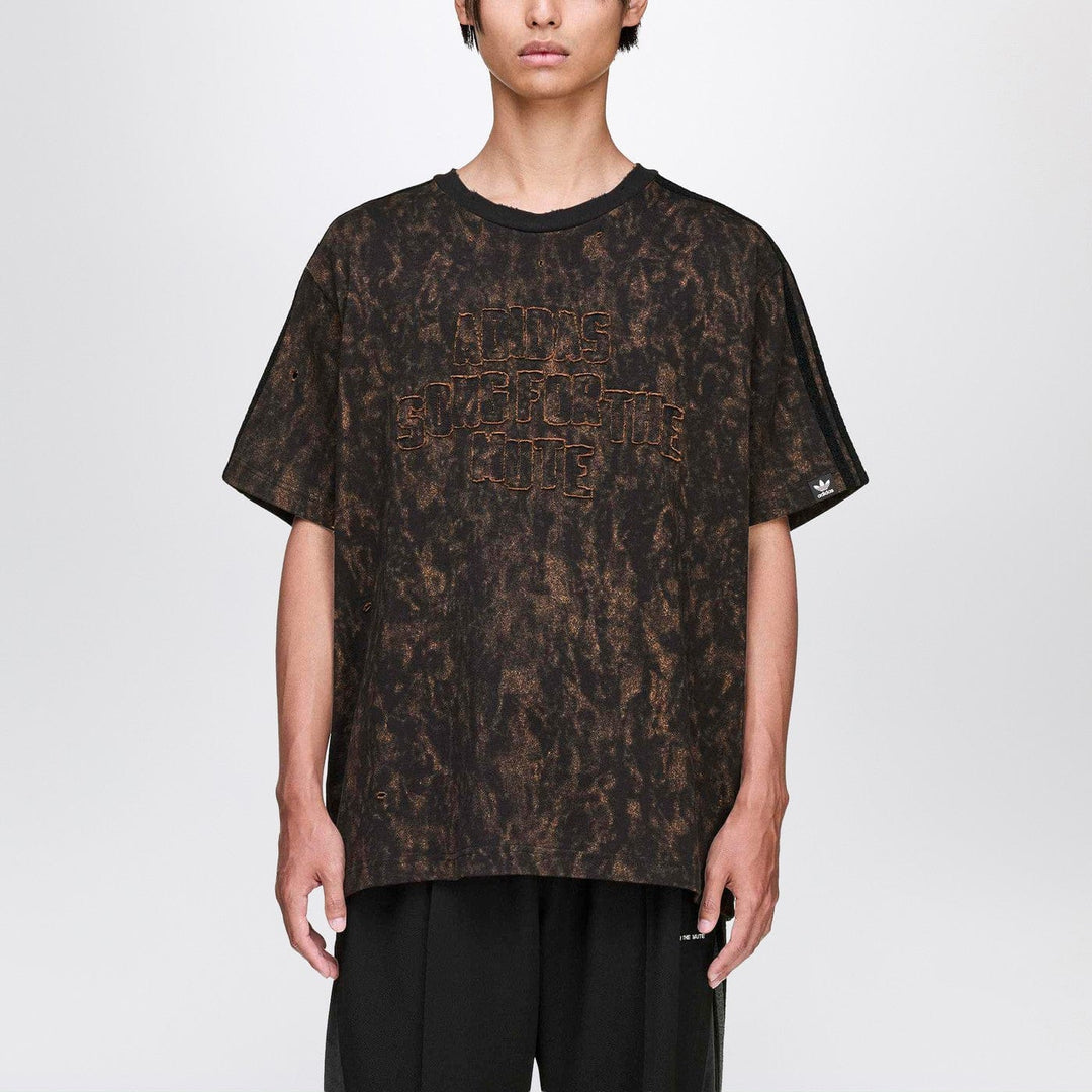 Shirts & Tops adidas Statement - T-shirt Song For The Mute ADI006 Black/Wild Brown Brand