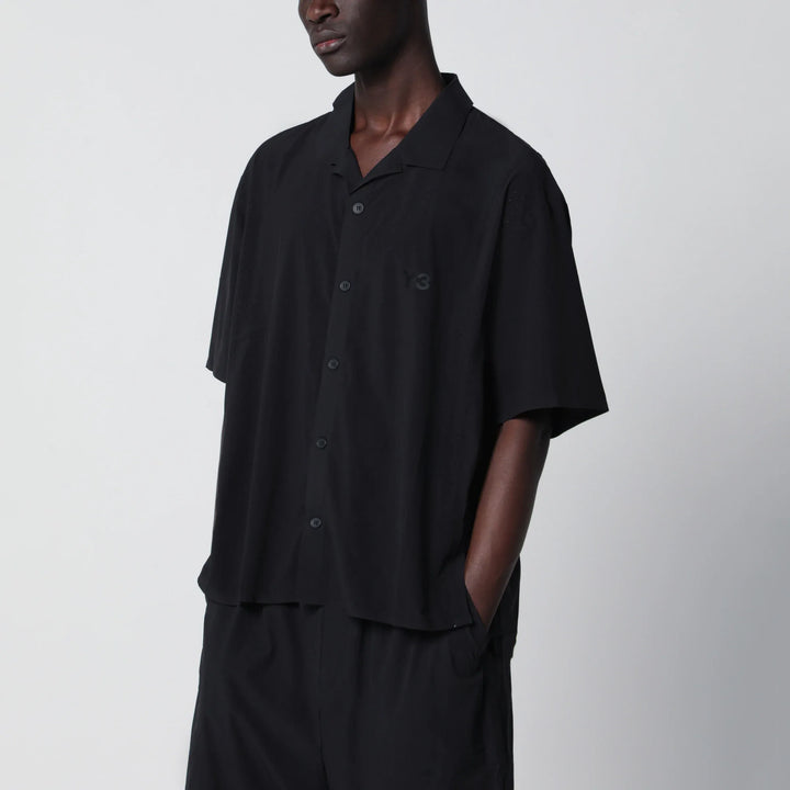 adidas Y-3 - Ultralight Woven loose-fit shirt in black Brand Shirts &amp; Tops L