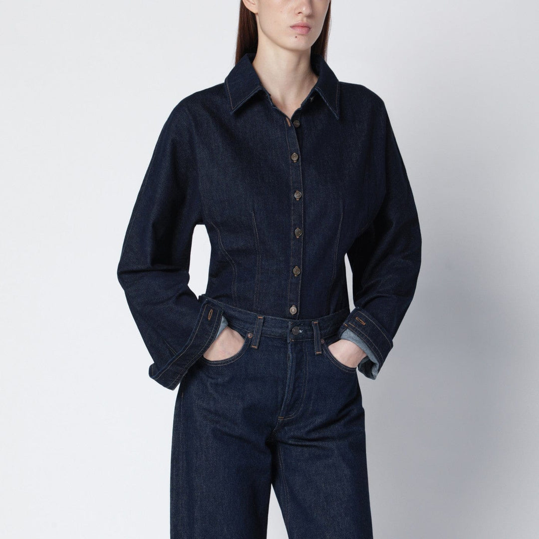 Shirts & Tops AGOLDE - Dark indigo denim shirt Brand