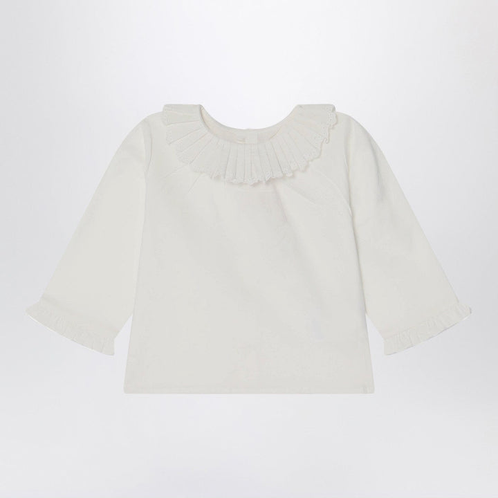 Shirts &amp; Tops 2A Bonpoint - White Joliette blouse with ruffles Brand