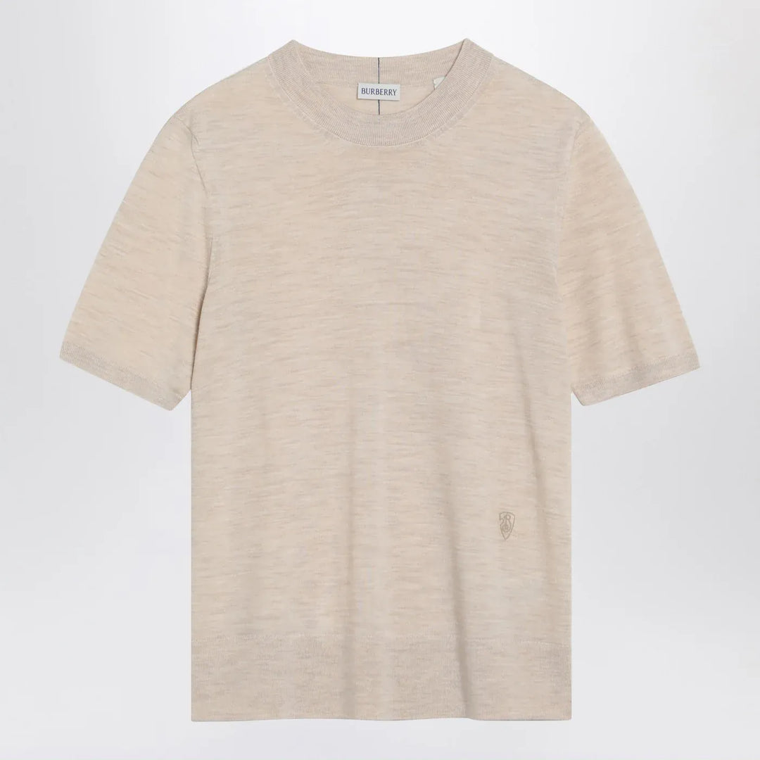 Burberry - Beige wool sweater Brand Shirts &amp; Tops M