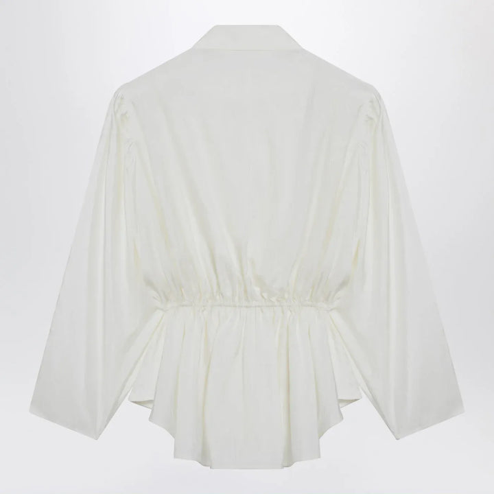 Chloé - Ivory silk-blend blouse Brand Shirts &amp; Tops