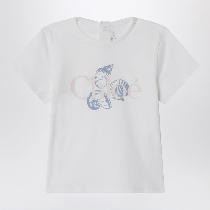 Shirts &amp; Tops 12 Chloé - White T-shirt with logo print Brand