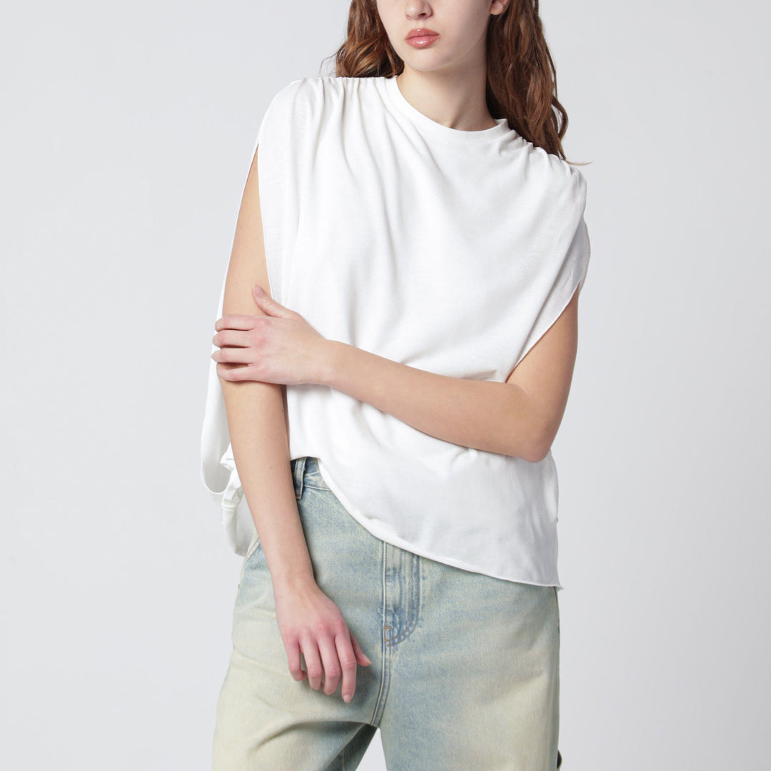 Shirts & Tops DARKPARK - Tracy sleeveless white jersey shirt Brand