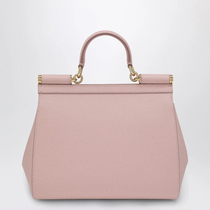 Dolce&amp;Gabbana - Large Sicily top-handle bag in pink Brand Shirts &amp; Tops U