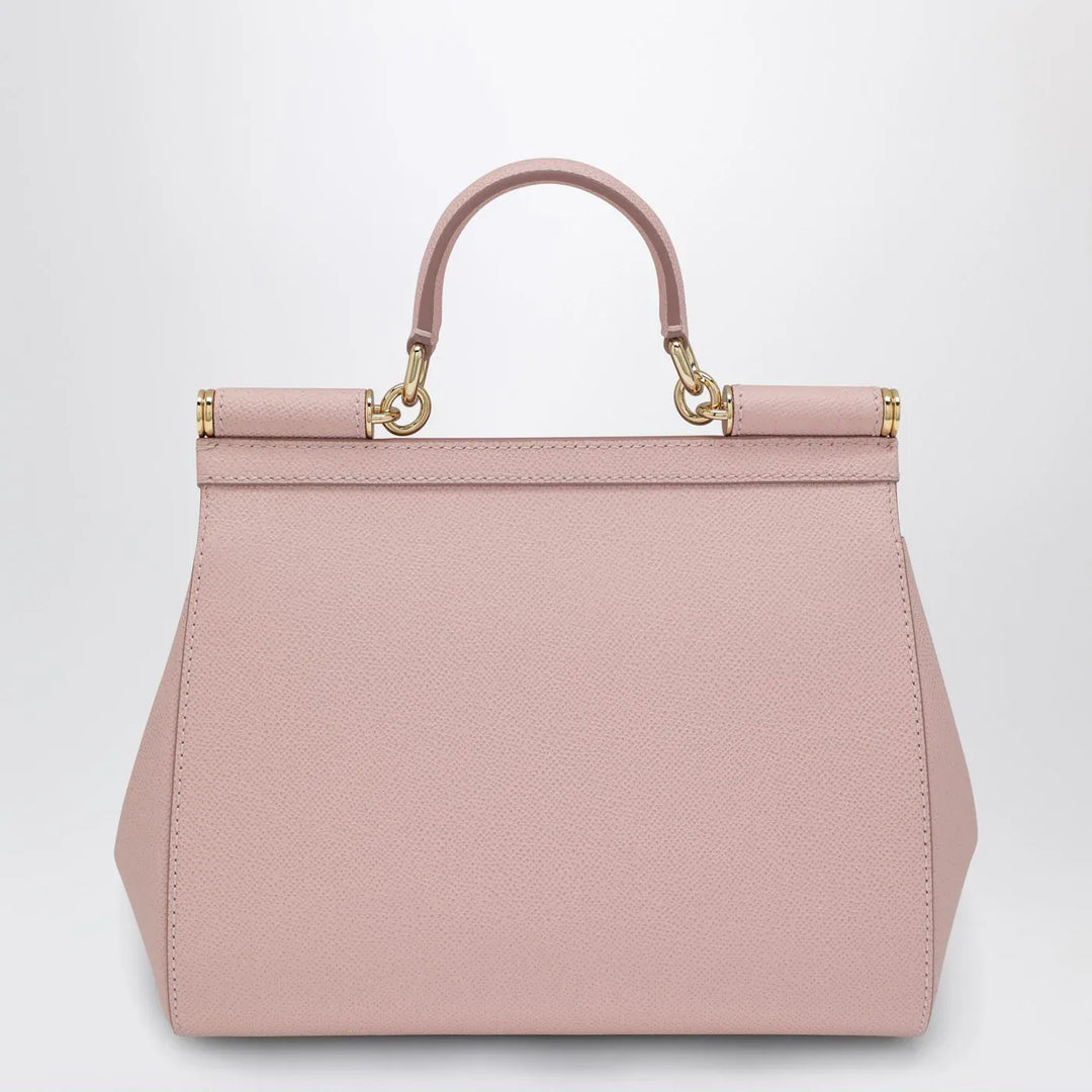 Dolce&amp;Gabbana - Large Sicily top-handle bag in pink Brand Shirts &amp; Tops U