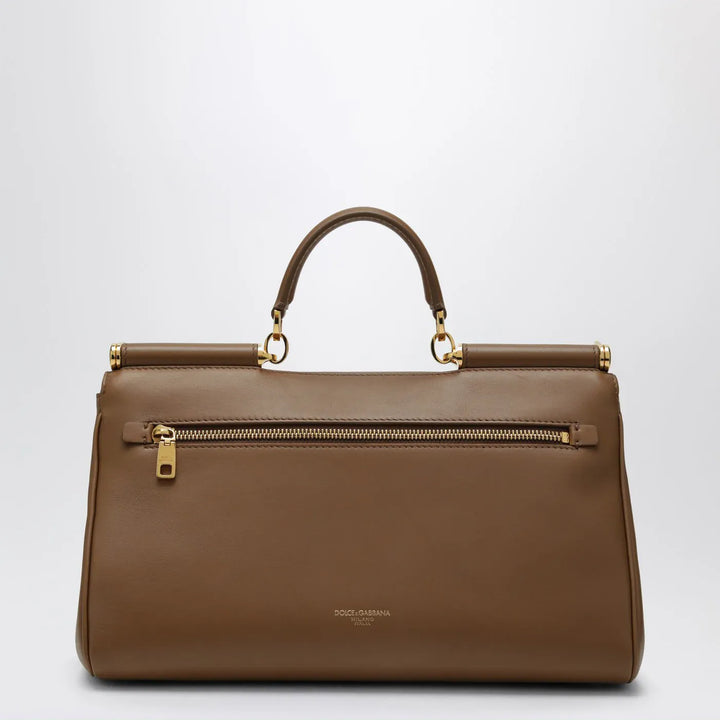 Dolce&amp;Gabbana - My Sicily top handle bag in caramel leather Brand Shirts &amp; Tops TU