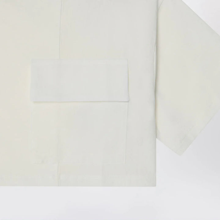 Douuod - Ivory cropped t-shirt in cotton Brand Shirts &amp; Tops 6Y
