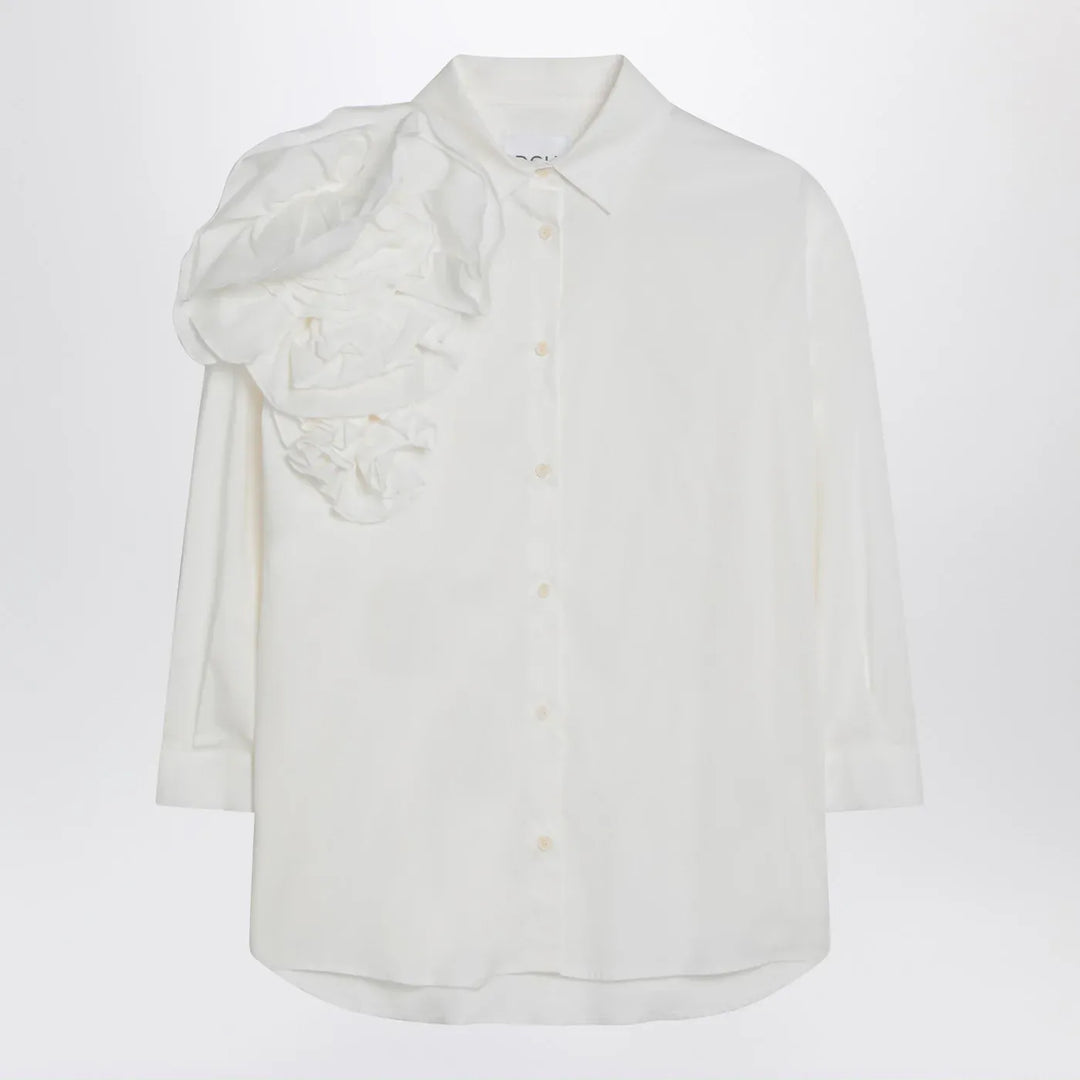 Douuod - Striped shirt lime/white in cotton Brand Shirts &amp; Tops 10