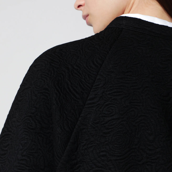 Dries Van Noten - Black viscose-blend sweatshirt Brand Shirts &amp; Tops
