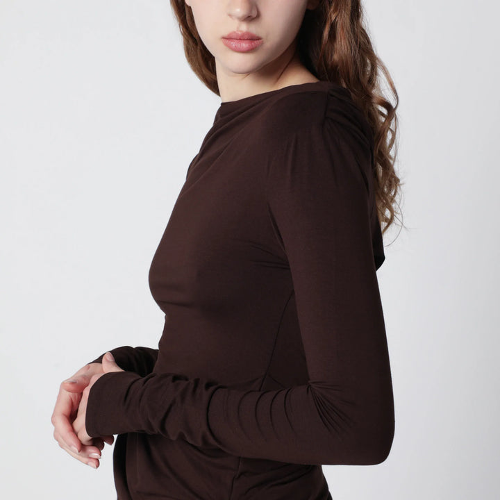 Entire Studios - Tobacco twist top Brand Shirts &amp; Tops