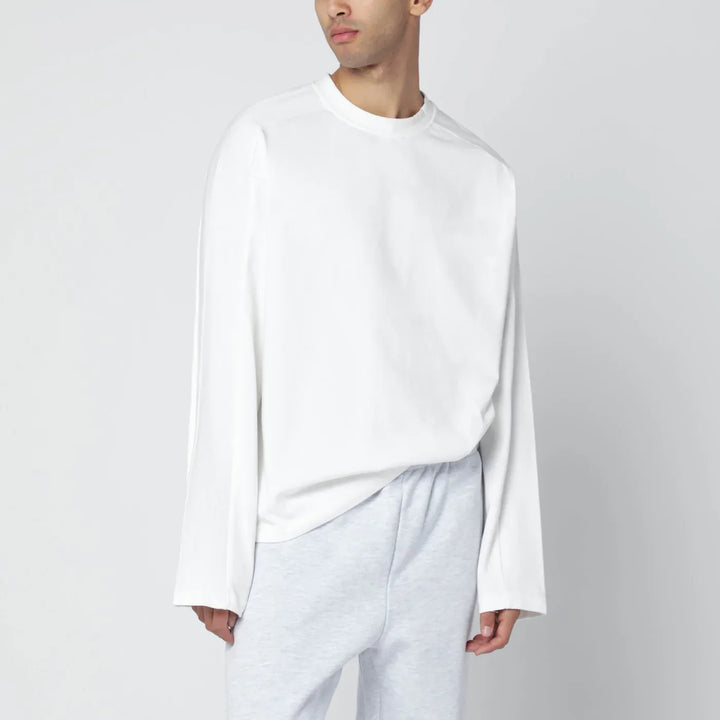 Entire Studios - White long-sleeve top Brand Shirts &amp; Tops S
