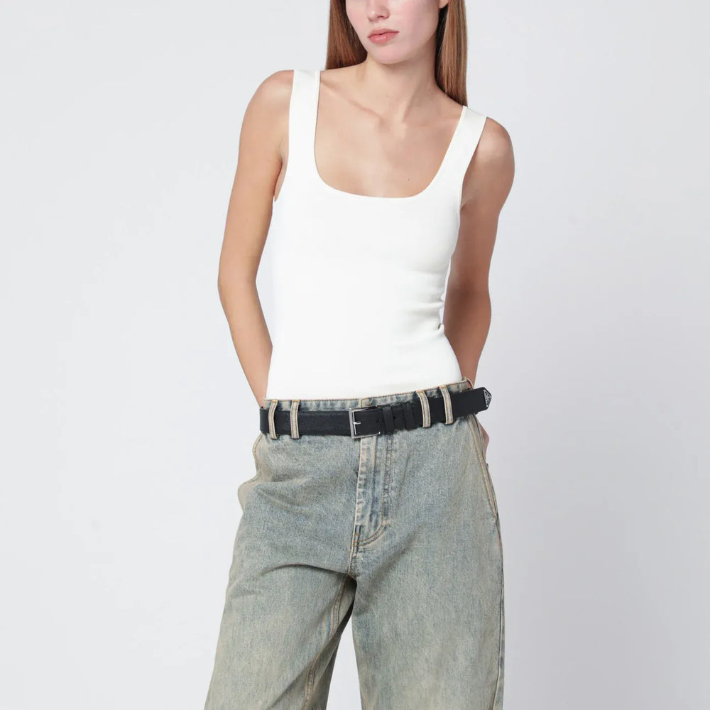 Entire Studios - White viscose-blend top Brand Shirts & Tops M/L