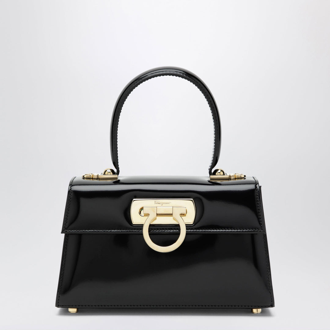 Shirts & Tops TU Ferragamo - Black Iconic Top Handle bag Brand
