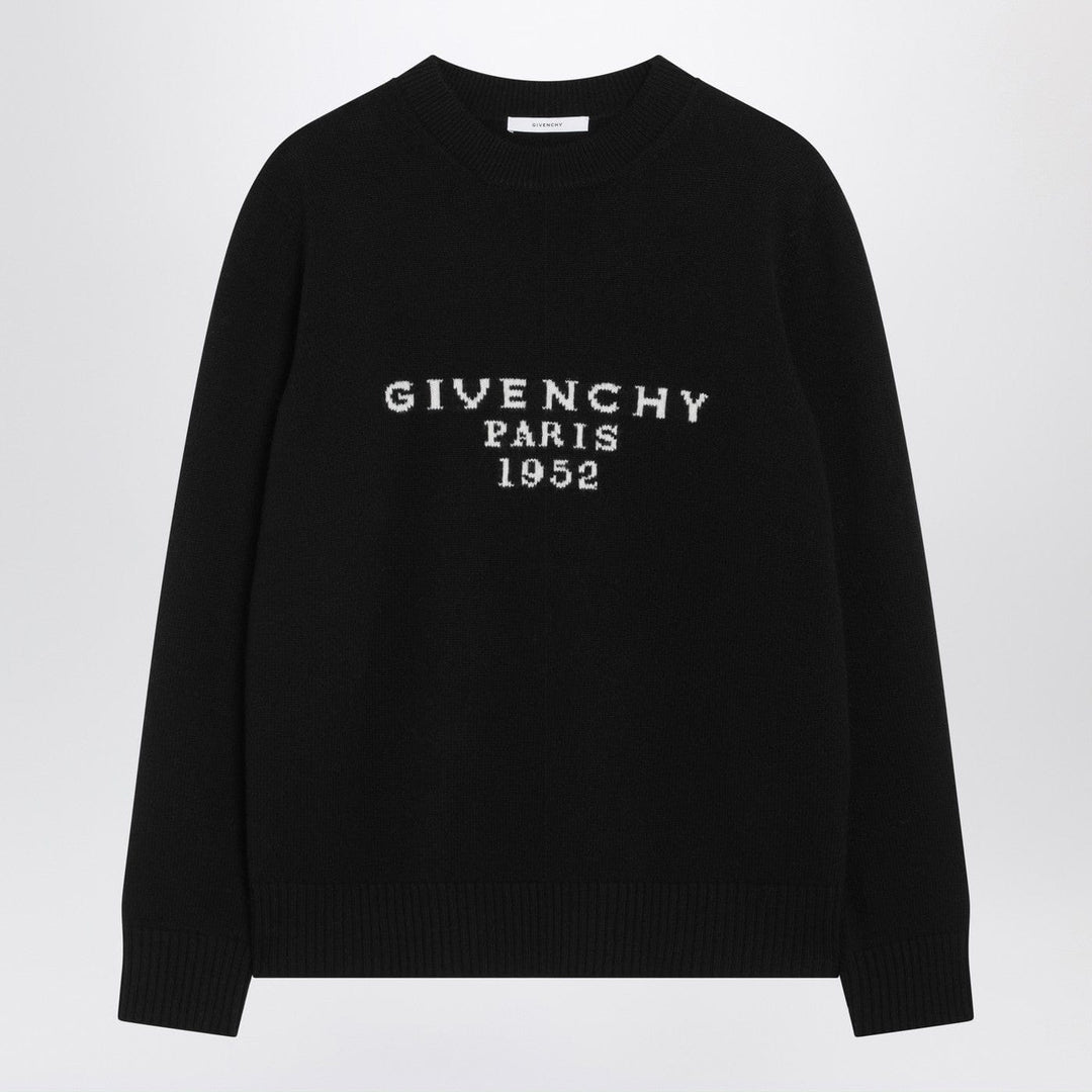 Shirts & Tops Givenchy - Black wool and cashmere sweater Brand