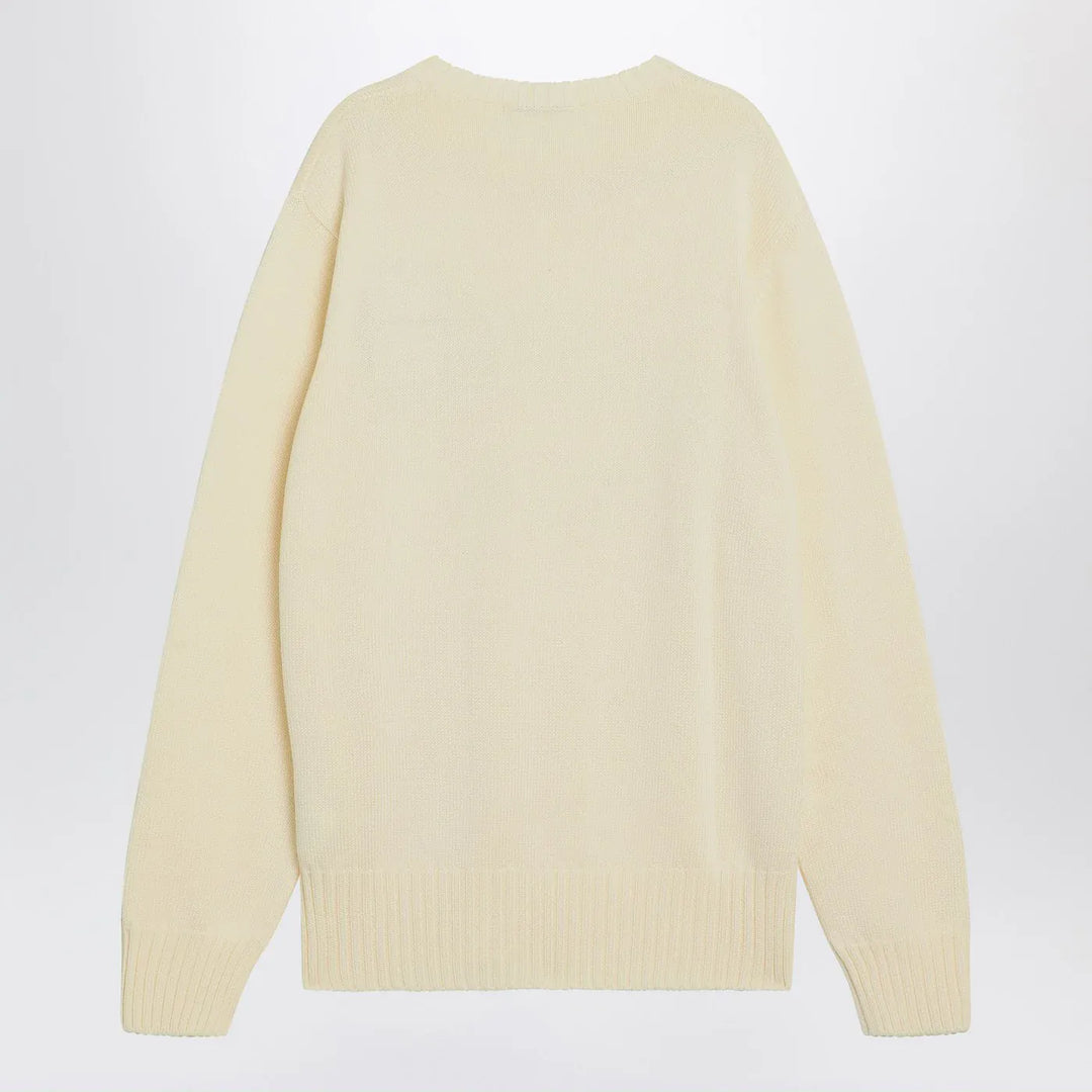 Givenchy - Sweater écru in cotton with logo Brand Shirts &amp; Tops M