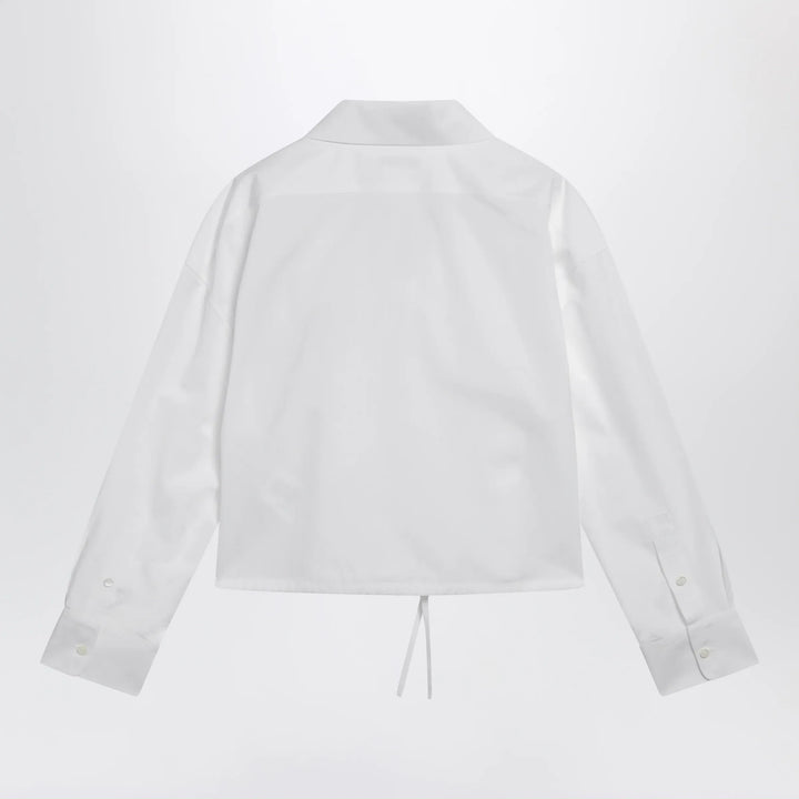 Givenchy - White short poplin shirt Brand Shirts &amp; Tops 38  FR