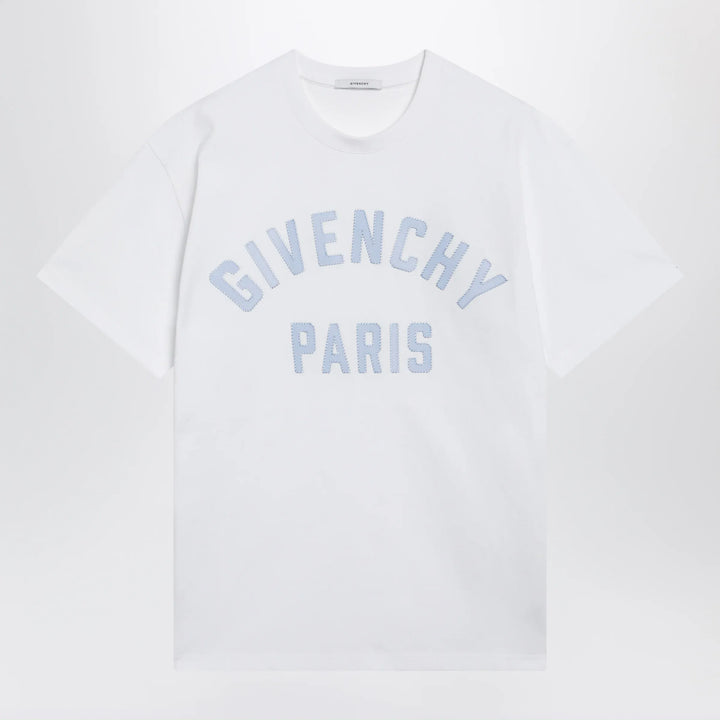 Givenchy - White T-shirt with logo embroidery Brand Shirts &amp; Tops S