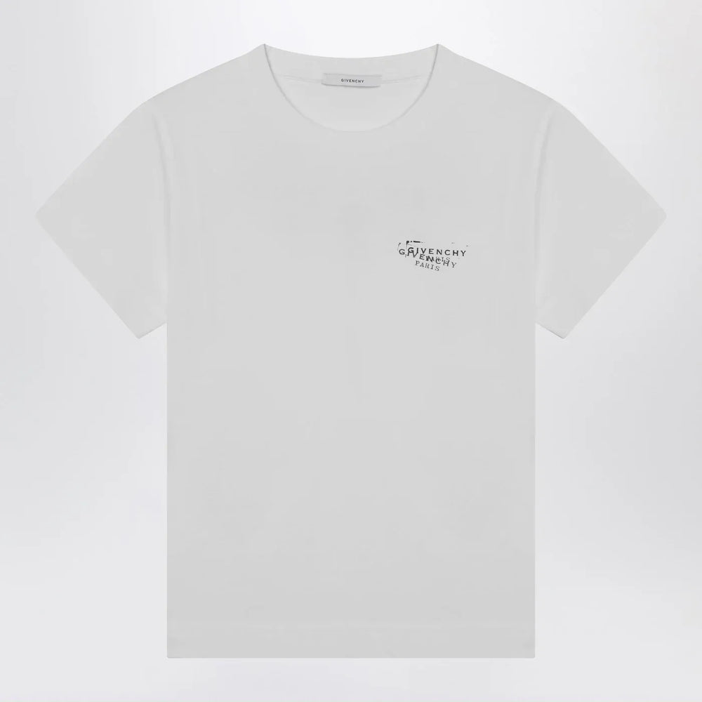 Givenchy - White T-shirt with logo print Brand Shirts & Tops M